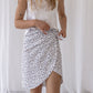 Ava wrap skirt - Cream