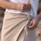 Ava wrap skirt - Cream